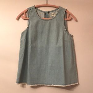 Never worn Denim top